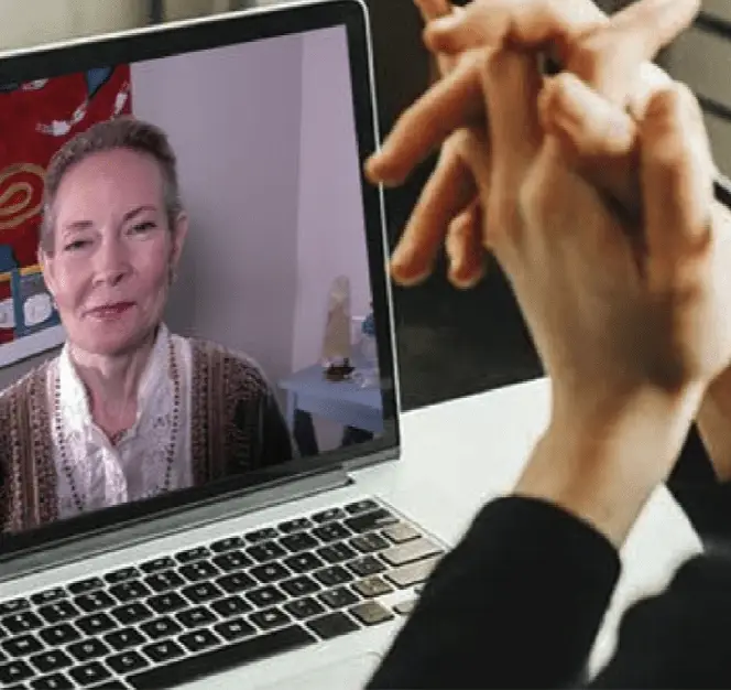 Virtual coaching session with Robyn